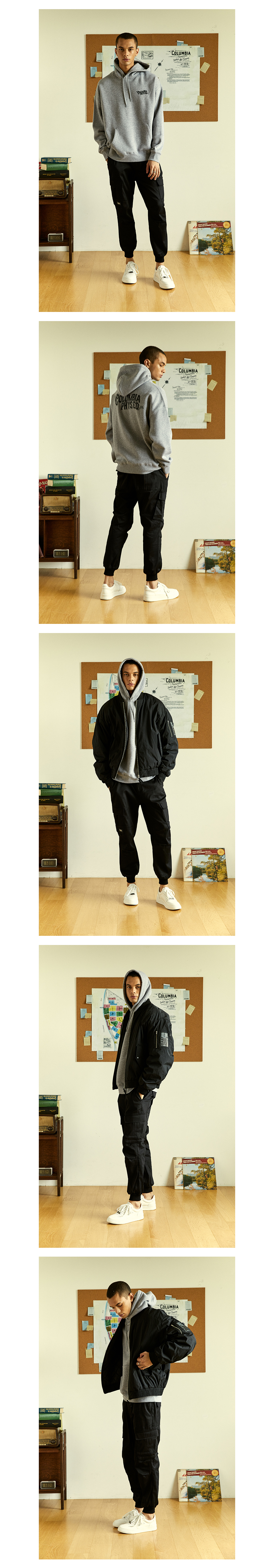 Columbia University-NYC LABEL CP MULTI POCKET JOGGER PANTS