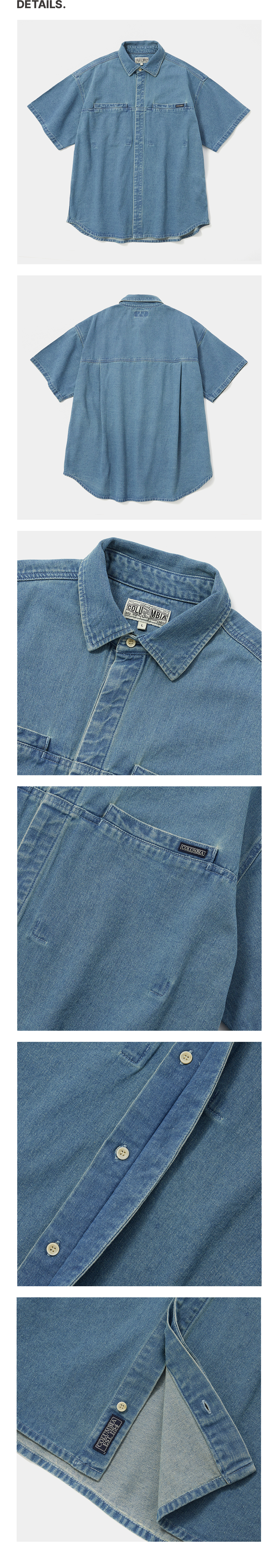 ★★Columbia★★ COLUMBIA TRAJAN LABEL HIDDEN POCKET DENIM S Designer fashion, Seoul-fully created | W Concept